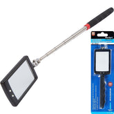 Bluespot Mechanics Inspection Mirror Telescopic Extending Led Square 870mm